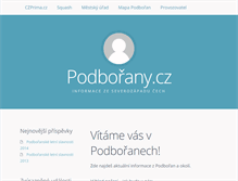 Tablet Screenshot of podborany.cz